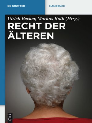 cover image of Recht der Älteren